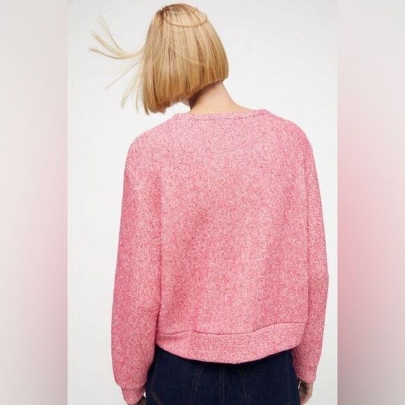 ZARA PINK SWEATSHIRT - Picture 4 of 7